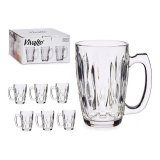 Vivalto	Krus Abstrakt Gennemsigtig Glas 340 ml #1