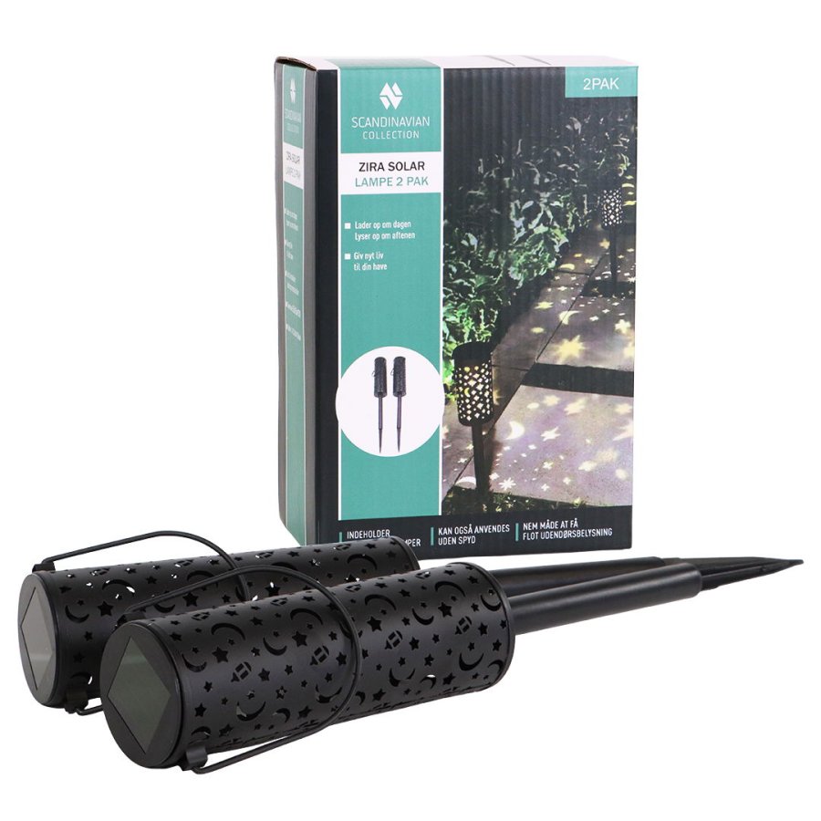 Zira solar lanterne m. mnster - 2 pak  #3