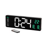 Stort digitalt ur, 39x13x3 cm  #1