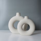 OH - Rund keramik vase - 2 pak  #1