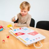 Vrktjsbord i tr med 15 tilbehrsdele  #2