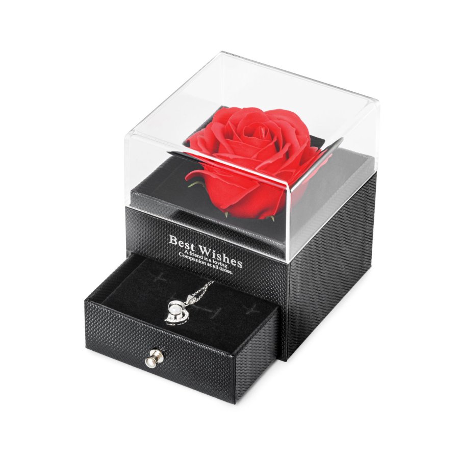 Rosegavest med halskde  #1