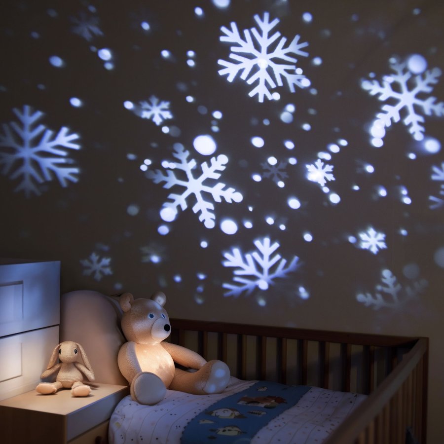 LED projektor med snefald #3