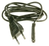 NETLEDNING VDE M/8-TALSSTIK 1,5M SORT #1