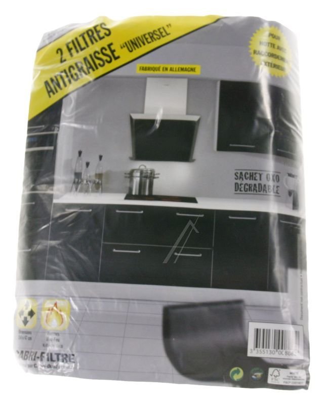 UNIVERSAL FEDTFILTER FOR EMH�TTE 114X47CM, 2 STK #1