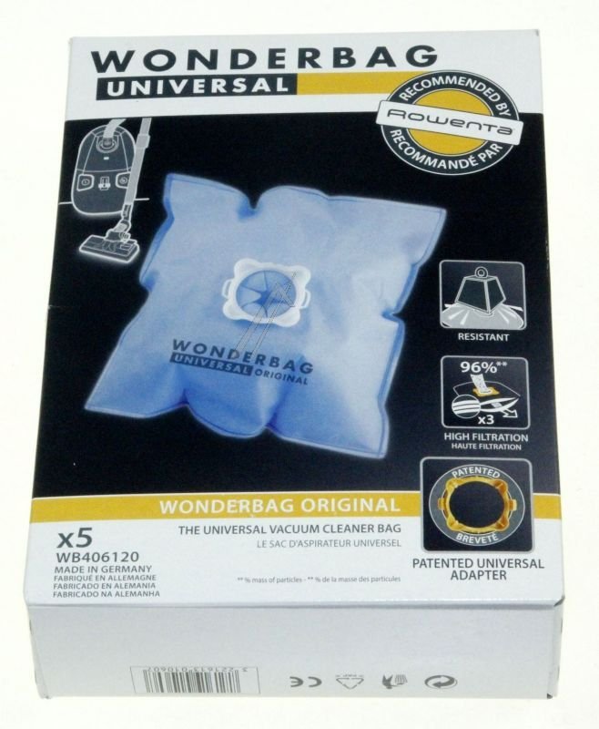 WONDERBAG WB406120 UNIVERSAL MIKROFIBER-STVSUGERPOSER 5 STK. #1