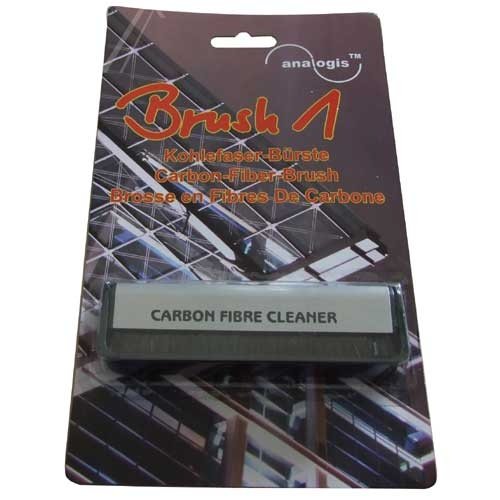 BRUSH-1 KARBONBRSTE MED ULTRAFINE KULFIBERHR TIL VINYLPLADER #1