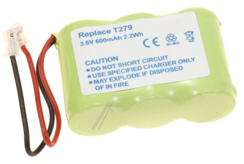 CPAA36015 3,6V-600MAH NI-MH BATTERI TIL TRDLS TELEFON #1