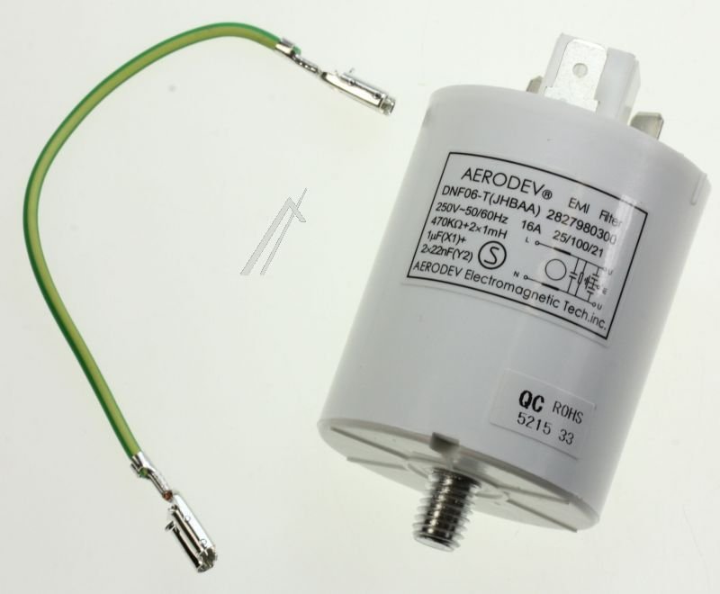 2724300801 C00866710 STJKONDENSATOR, 470K+2X1MH, 1UF(X1)+2X22NF(Y2) #1
