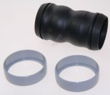 22344400 GUMMIMUFFE SORT + 2 RINGE GR� GM80 #1