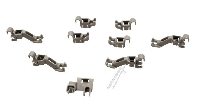 CLIPS S�T TIL TALLERKENR�KKER, NEDERSTE KURV (ALTERNATIV TIL BOSCH/SIEMENS 00632372) #1