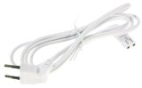 EURO NETLEDNING M/8-TALS STIK, VINKEL, HVID 1,5M #1