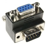 65265 ADAPTER SUB-D 9 PIN HANSTIK > HUNSTIK 270� VINKLET #1