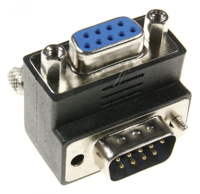 65265 ADAPTER SUB-D 9 PIN HANSTIK > HUNSTIK 270� VINKLET #1