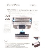 30B SKREHOVED KOMBIPAK ALTERNATIV TIL BRAUN 30B / 30S #1