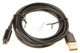 MIKRO USB DATAKABEL, 3A, SORT, 1,8M #1
