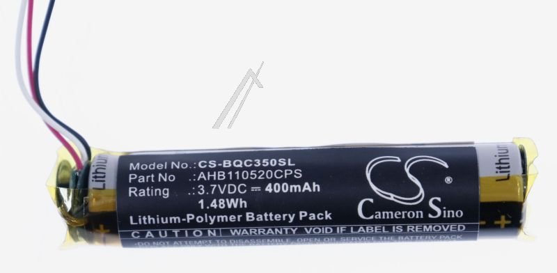 3,7V-400MAH LI-POLYMERBATTERI ALTERNATIV TIL BOSE QC 35 H�RETELEFON #1