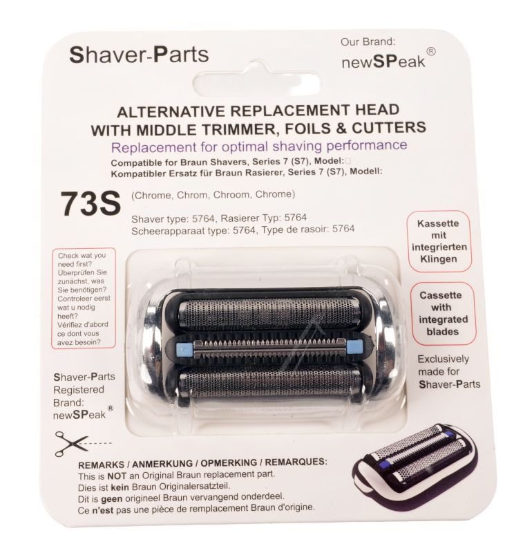 KOMBIPAKKE ALTERNATIV TIL BRAUN KP73S, 73S, S�LV #1