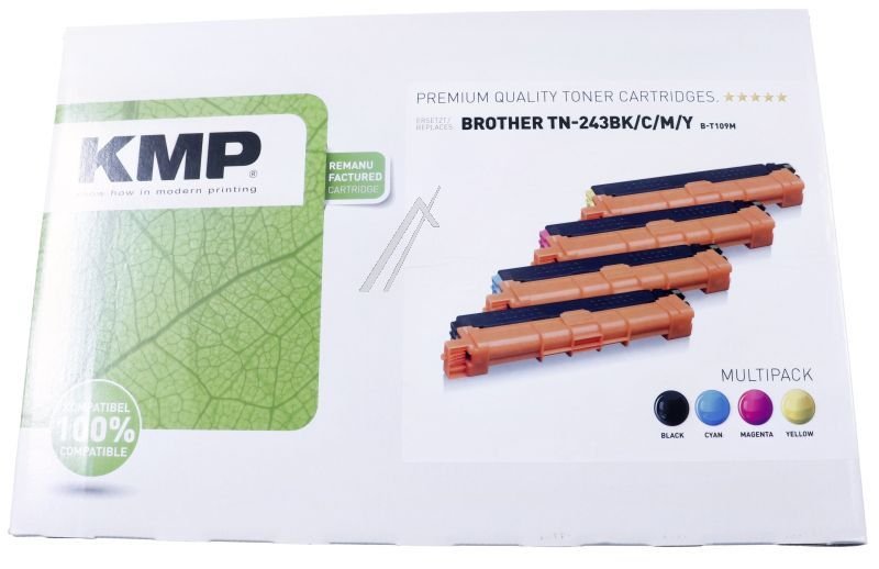 1268,0005 B-T109M TONER, MULTIPAK, CMYK, 4 X 1K #1