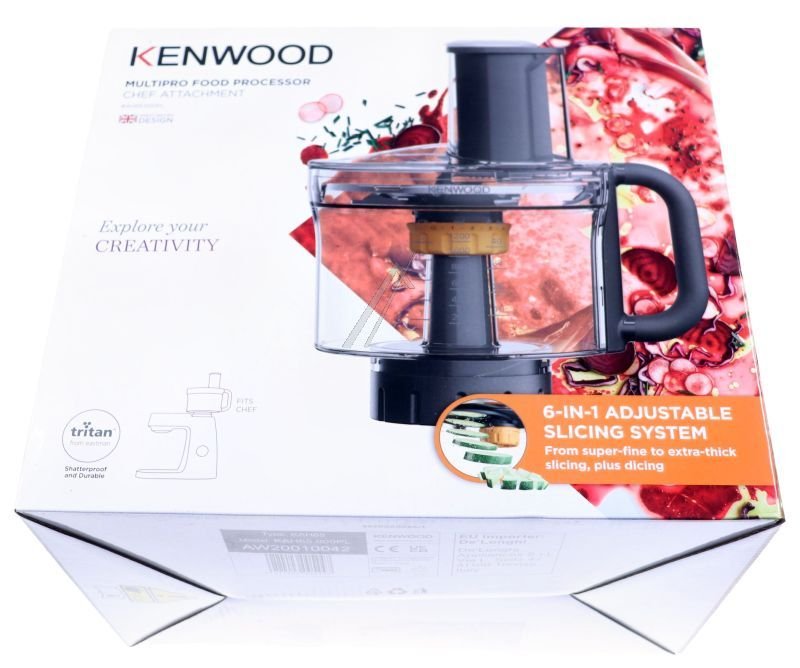 KAH65.000PL AW20010042 FOODPROCESSOR 1,2 LITER (INKL. 6 SNITTEPLADER) #1