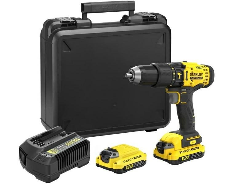 Impact Drill Driver 18V Fatmax V20 2x1.5AH Case #1