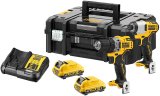 DeWALT DCK2110L2T-QW elektrisk skruetrkker & slagbor Sort, Gul #3