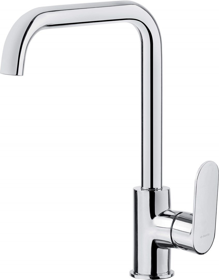 Kitchen faucet with rectangular spout #1