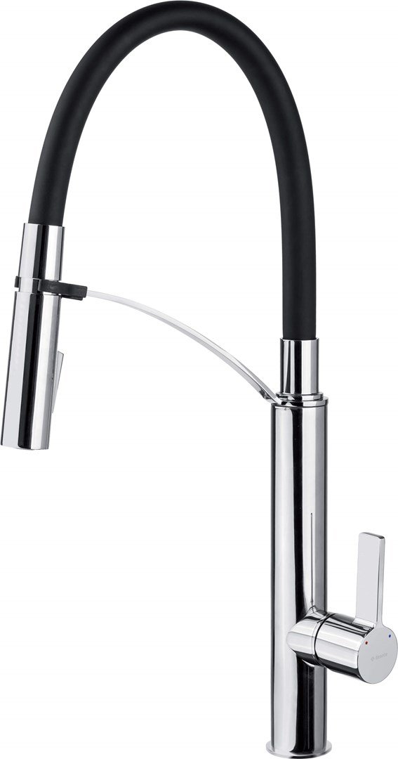 Kkkenarmatur DEANTE GERBERA BGB_B720 med fleksibel tud Sort, Slv #3