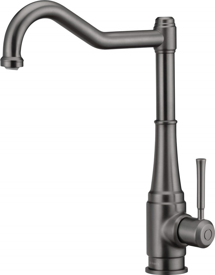 Kitchen faucet with rectangular spout #1