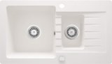 1.5-bowl granite sink with drainer #1