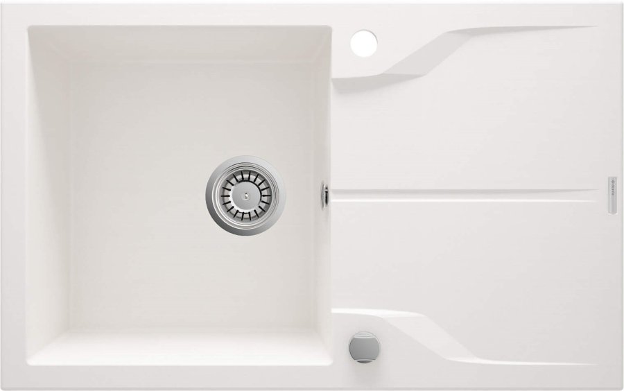 1-bowl granite sink with drainer #1