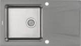1-bowl granite-steel sink with drainer #1