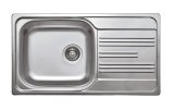 1-bowl steel sink with drainer #1