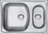 1.5-bowl steel sink #1