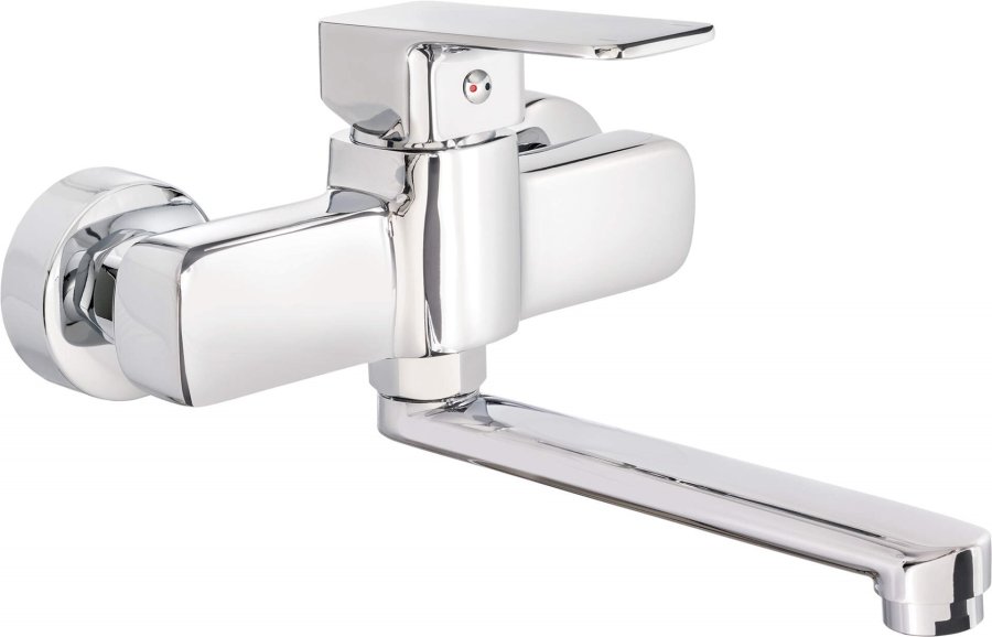 Wall-mounted washbasin mixer #1
