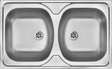 Vask DEANTE Tango ZM5_0200 2-kammer, stl 80x50 cm #4