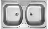 Vask DEANTE Tango ZM5_320N 2-kammer, stl 80x50 cm #4