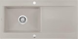 1-bowl ceramic sink with drainer #1