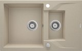 1.5-bowl granite sink with drainer #1