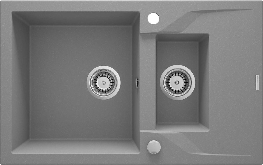1.5-bowl granite sink with drainer #1