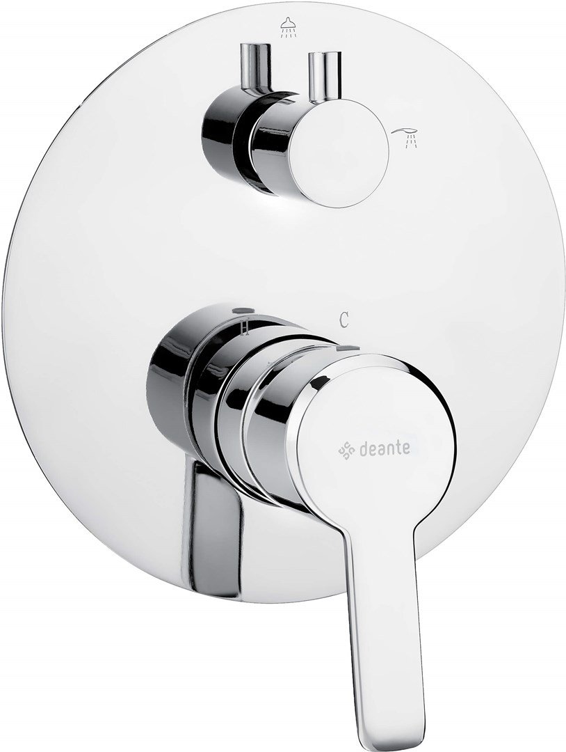 Concealed shower mixer with shower switch #1