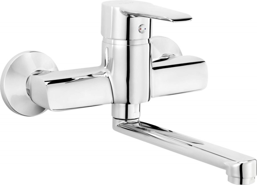 Wall-mounted washbasin mixer #1