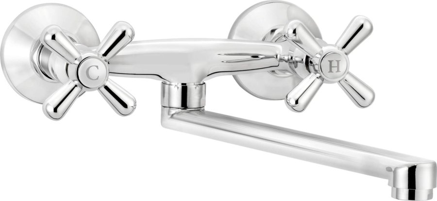 Wall-mounted kitchen faucet #1