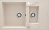 1.5-bowl granite sink with drainer #1