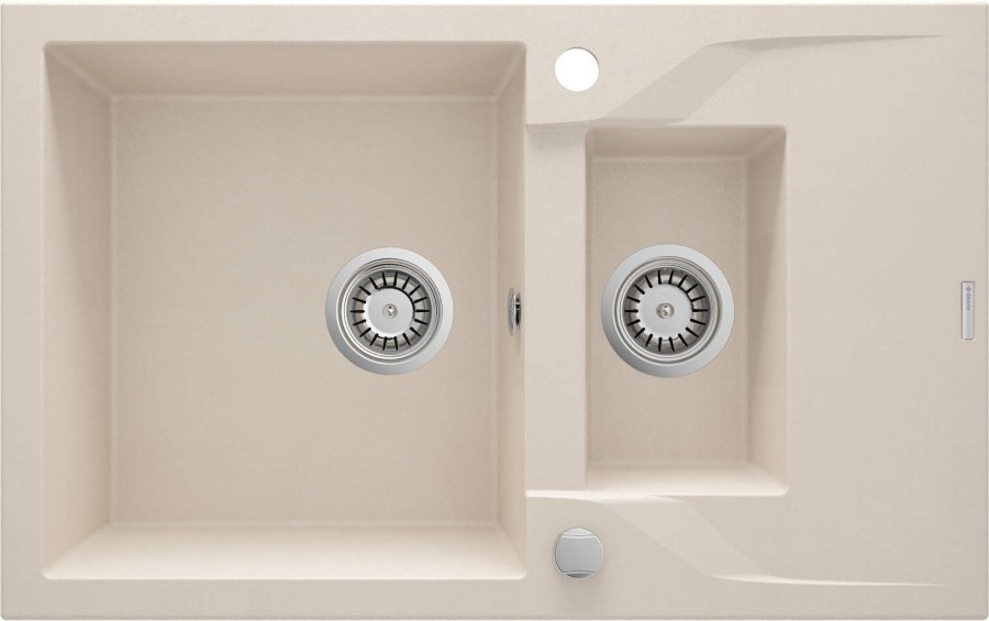 1.5-bowl granite sink with drainer #1