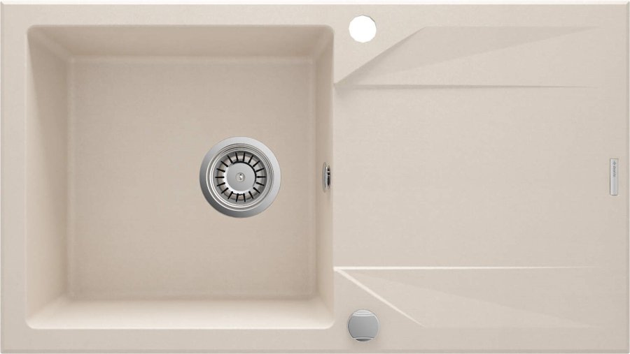 1-bowl granite sink with drainer #1
