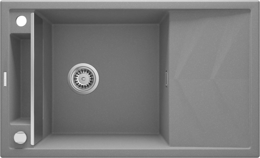 1-bowl magnetic granite sink with drainer #1