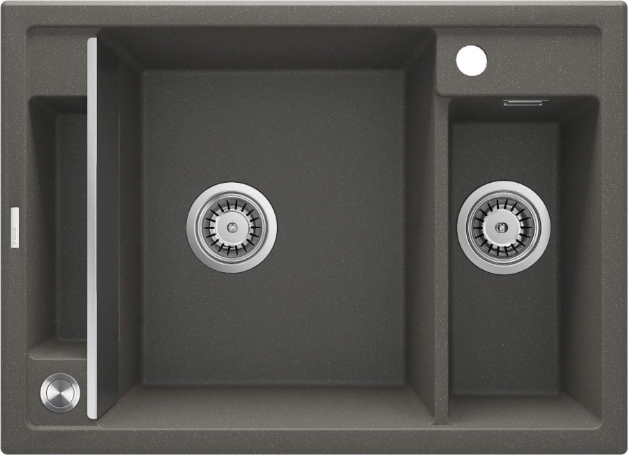 Magnetic granite sink 1.5-bowl #1