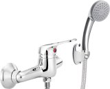 Wall-mounted shower faucet with shower set #1