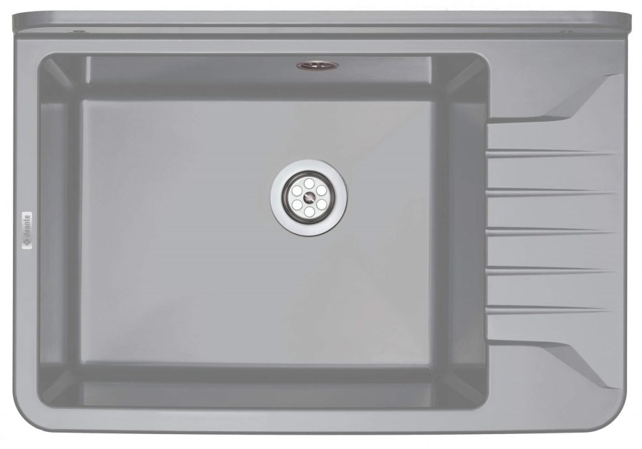 1-bowl kitchen sink - fixed to the wall #1